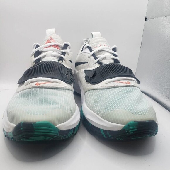 Nike Zoom Freak 3 White Green Emerald Max Giannis Antetokounmpo KD Men's sz 10 - Picture 2 of 7